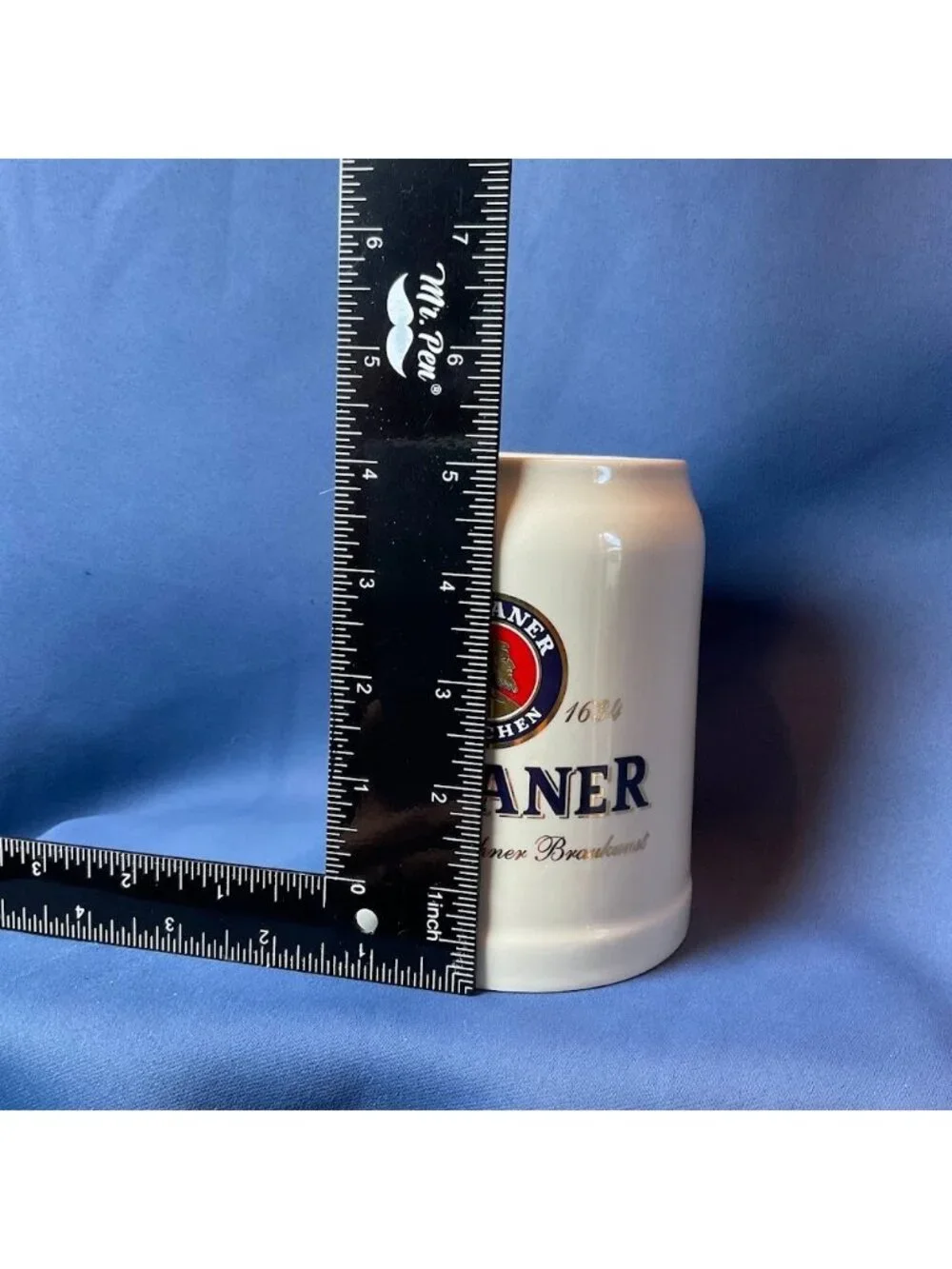 Vintage Paulaner München 0.5L Beer Stein Mug German Stoneware Oktoberfest